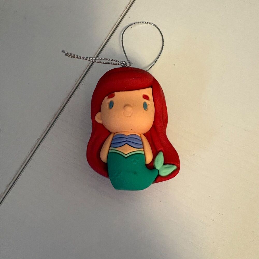 Disney Princess Hallmark Mystery Christmas Tree Ornament Ariel Little Mermaid